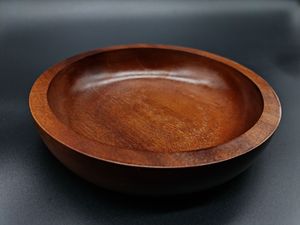 Wood Bowl <b>Candle</b> Holder Round Natural Home Decoration Handmade Natural Wood <b>Candle</b> Bowls - Product Image 3