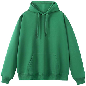 Vente en gros de sweats à capuche pour hommes et femmes, 260g, impression de logo, taille plus, épaules tombantes, logo personnalisé imprimé - Product Image 4