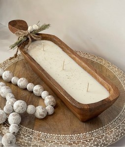 Recipiente para Velas con Base de Madera, Modelo 2026, para Hogar, Bodas, Festividades, Personalizable, para Mesa, Restaurantes y Cafés - Product Image 1