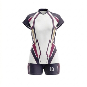 OEM Volleyball Uniform Manufacturer Custom Team Jerseys and Shorts High Quality Sportswear Supplier - Product Image 2
