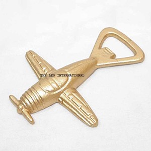 Escultura Metálica con Forma de Avión, Diseño Creativo de Calidad Exclusiva, Logotipo Personalizable, Regalo Promocional - Product Image 1