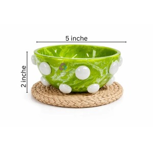 Bol de service jetable en résine de haute qualité - Design moderne pour la maison et les fêtes, saladier pour servir les aliments - Product Image 2