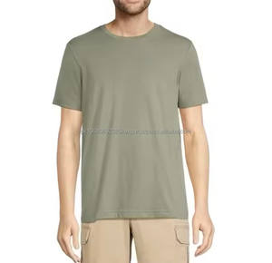 Camisetas de Manga Corta con Cuello Redondo para Hombre, Precio de Fábrica al por Mayor, Tela de Secado Rápido, 100% Algodón, Nuevo Diseño de Última Moda - Product Image 1