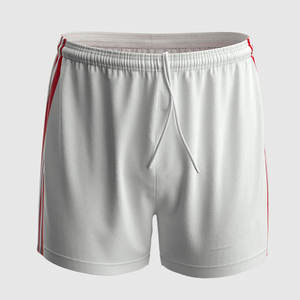 Pantalones Cortos de Fútbol de Poliéster Sublimados Personalizados, de Secado Rápido y Transpirables, con Diseño Personalizado y Nombre del Equipo - Product Image 2