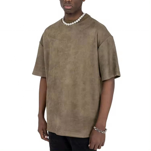 Camiseta Hip Hop al por Mayor con Lavado Ácido para Hombre, Estilo Urbano, Algodón Vintage, Logotipo Personalizado Impreso, Proveedor de Camisetas Lavadas - Product Image 5