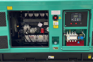 Générateur diesel insonorisé 20/30/50KW 4 cylindres, générateur diesel silencieux avec panneau de commande numérique, alternateur 1500 tr/min - Product Image 4