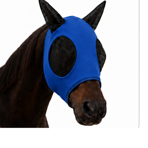 Anti Insect Cover For Horse Adjustable Lightweight soft Face Protection fly mask comfortable <b>equestrian</b> riding Outdoor Horse - Product Image 5