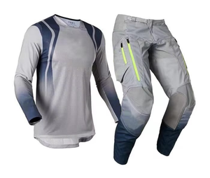 Maillots et pantalons de motocross MX personnalisés de haute qualité pour adultes, imprimés, grande taille, % polyester, vente en gros, pour moto tout-terrain - Product Image 1