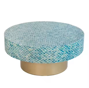 Table basse de haute qualité fabriquée à la main de manière écologique et traditionnelle avec incrustation de nacre Mobilier de salon de luxe au meilleur prix - Product Image 6