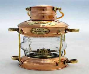 Hải Lý Brass Tàu Đèn Tùy Chỉnh Kim Loại Mô Hình Thủ Công Với Logo Thể Thao In Trophy Và Đúc Huy Chương Biển Hải Lý Chủ Đề - Product Image 3