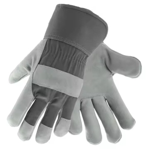 Gants industriels en cuir de vachette pleine fleur résistants à l'abrasion, conception canadienne robuste pour la manutention professionnelle - Product Image 6