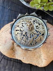 Brûleur d'encens créatif en céramique, style pagode, en métal et fer forgé, à refoulement d'encens arabe, pour la décoration intérieure - Product Image 2