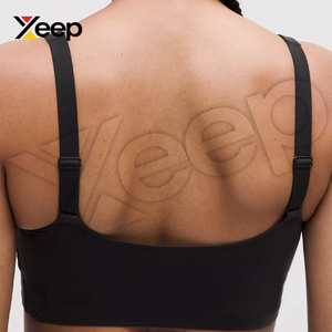 Sujetador Deportivo de Yoga para Mujer XEEP de Alta Calidad XC-SB-78, Simple, Transpirable, con Tirantes Ajustables, Almohadillas Extraíbles, Alta Sujeción, Secado Rápido - Product Image 4