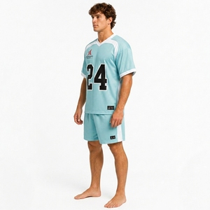 Ensemble d'uniformes de lacrosse respirants de qualité supérieure avec design par sublimation, fabrication en usine, prix abordable, uniformes de lacrosse personnalisés - Product Image 6