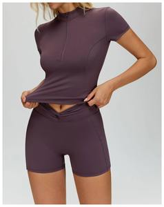 Custom Wholesale Womens Square Neck Sports Bra <b>Crop</b> <b>Top</b> Padded Quick Dry Yoga Workout Activewear Yoga <b>Top</b> - Product Image 3