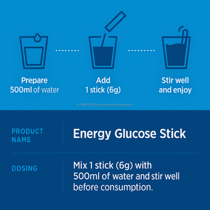 Poudre de bâton d'énergie à base de glucose pour l'endurance d'hydratation et le soutien de la performance quotidienne OEM végétalien Corée - Product Image 4