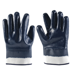 Gants de sécurité en nitrile offrant une protection durable des mains, une adhérence solide de la paume et un confort flexible pour les travaux de construction et d'entretien - Product Image 5
