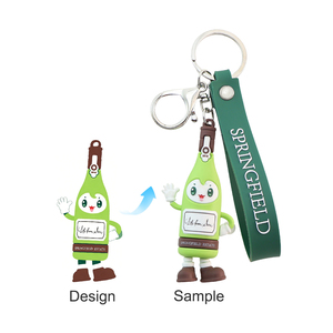 Nuovi Prodotti <span class=keywords><strong>2026</strong></span>: Portachiavi in Gomma Morbida Personalizzato, Design Promozionale in PVC, Portachiavi Personalizzato in PVC per Souvenir - Product Image 1