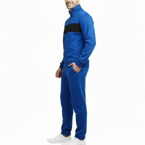 Wholesale Price Custom Logo Blank Heavyweight Tracksuit Men <b>Distressed</b> Embroider Tracksuit Street Wear Sweatpants Hoodie Sets - Product Image 3