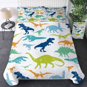 Ultra Soft 3pcs Dinosaur Bedding <b>Set</b> for Kids Twin Size Duvet Cover and <b>Comforter</b> with Gift Ultra Soft Kids' Bedding - Product Image 1