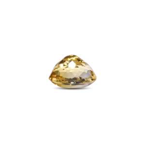 Natural Green Amethyst Oval Cut Loose Gemstone 11.1 Carat for Fine Jewelry - Product Image 3