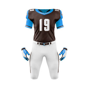 Uniforme de fútbol americano a bajo costo, cómodo, antiarrugas y con el diseño más reciente. - Product Image 6