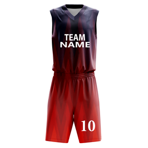 ชุดบาสเก็ตบอลชายคุณภาพสูงปี 2026 แบบสั่งทำพิเศษสำหรับเยาวชน พิมพ์ลายด้วยความร้อน เสื้อทีมบาสเก็ตบอลสำหรับเล่นกีฬา - Product Image 5