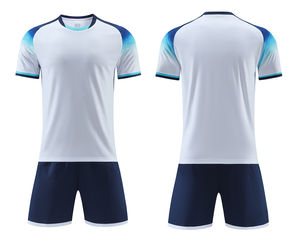 Conjunto de Uniforme de Fútbol Personalizado para Equipo, Verano, Duradero, Transpirable, Camiseta y Pantalones Cortos de Fútbol, Impresión de Logotipo, Protección UV, Secado Rápido, Talla OEM - Product Image 3