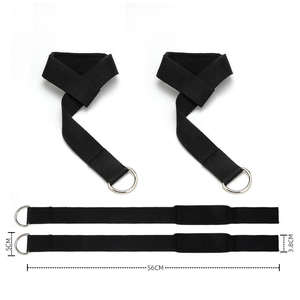 Correa de Levantamiento de Pesas con Logotipo Personalizado y Anillo en D para Máquina, Soporte para Entrenamiento, Multiusos, Resistente - Product Image 2