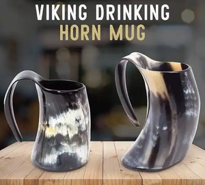 Taza de cuerno vikingo Regalo Taza de café a precios asequibles, Taza de café Cuerno de vaca, - Product Image 6