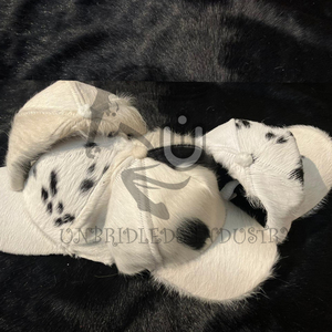 Casquettes en cuir de vachette personnalisées marron/blanc 2025 |   Chapeau de sport artisanal haut de gamme, respirant, en tissu imperméable, réglable - Product Image 4