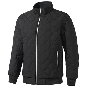 Veste d'hiver matelassée unisexe de haute qualité pour homme, style tendance, longues vestes matelassées - Product Image 3