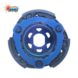ชุดคลัตช์เหล็กป้องกันการสั่นสะเทือน SUN RACING CLICK 125 1000RPM ผลิตในไต้หวัน ชุดเพิ่มประสิทธิภาพ CVT จับกระชับมือ รุ่นสีน้ำเงิน - Product Image 3