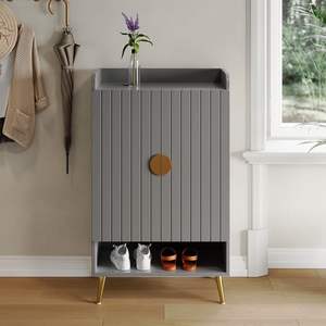 Ripiano per scarpiere a 5 ripiani grigio nordico Yellar - Product Image 3