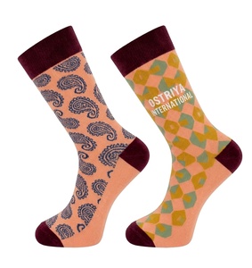 Personalized Design Custom Logo Men's Crew <b>Socks</b> Bulk Quantity Wholesale Rate Standard <b>Thickness</b> Low Price <b>Socks</b> - Product Image 1