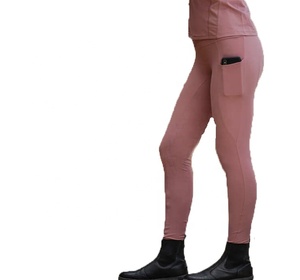 Pantalon d'équitation extensible 4 directions de haute qualité, leggings, collants, vêtements d'équitation en tissu technique au toucher doux - Product Image 5