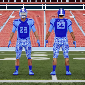 Maillot de football américain LINCOLN WEARS à col en V, imprimé numérique, bretelles réglables, grande taille, pour événements sportifs, vente en gros - Product Image 6