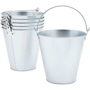 Bac à Boissons Artisanal Style Moderne en Fer, Grand Refroidisseur à Vin avec Support en Métal Noir pour Seau à Bière, Accessoires de Bar - Product Image 4