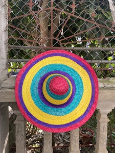 [HIGH QUALITY] Mexico Hat Sustainable Handwoven <b>Straw</b> Hat Breathable Sun Shade for Party - Product Image 6