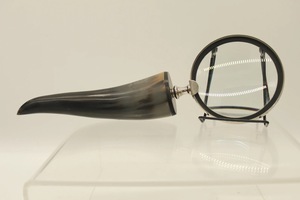 New Buffalo Horn Handle Eco-Friendly Handmade <b>Magnifying</b> Glass for Precision Reading and Classic Vintage Style High Quality - Product Image 5