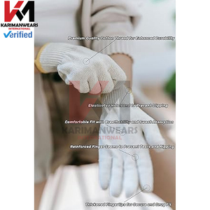Gants de sécurité industriels résistants aux coupures de qualité supérieure certifiés EN388, enduits de nitrile, antidérapants, pour travaux de construction - Product Image 3