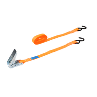 Sangle d'arrimage à cliquet de 1 pouce American Standard avec crochet en S pour une fixation sûre