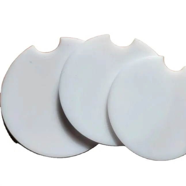 مجموعة الوقايات الرخامية البيضاء من 3 شكل دائري حجم مخصص الوقايات المطبخ الرخام الصلب والقهوة في الهند