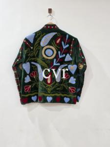 Eco-Friendly Winter Boho for Party Wear Outerwear <b>Coat</b> Hand Embroidered Women's Luxury <b>Coat</b> Handmade Velvet Suzani - Product Image 4