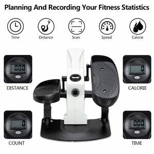 YF White and Blue Non-Electric Elliptical <b>Trainer</b> <b>ABS</b> Iron Model - Product Image 3