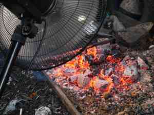 Barbeque Super Quality Indonesian Charcoal Halaban Lump Hardwood for BBQ | Long <b>Burning</b> Low Ash 7000-8000 Kcal/kg CARSURIN Lab-T - Product Image 2