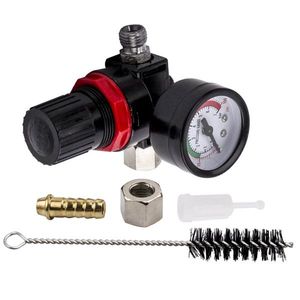 Kit Pistola a Spruzzo per Auto HVLP 2.5mm con Alimentazione a Gravità/Pressione, Regolatore, Manometro, Ugello 1.3mm per Verniciatura Automobilistica, Materiale in Lega OEM - Product Image 3