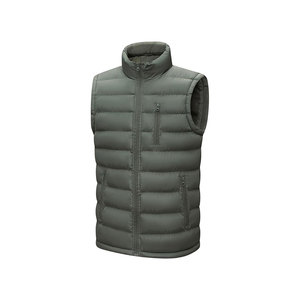 Gilet matelassé imperméable pour homme de qualité supérieure, léger, isolation en polyester/coton |   Vêtements d'extérieur d'hiver |   OEM ODM personnalisé - Product Image 1