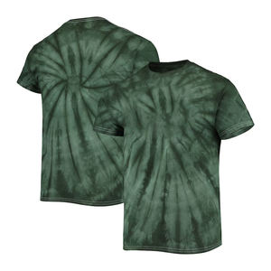 Camisetas de Moda Tie Dye Vintage con Lavado Ácido, Cuello Redondo, Estilo Hip Hop, Hechas de Algodón, Efecto Desgastado por el Sol, Ropa Urbana, Camisetas Transpirables con Lavado a la Piedra - Product Image 4