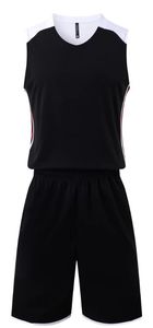 Custom Sublimation Basketball Uniform Set V Neck Sleeveless Jersey and Elastic Waist <b>Shorts</b> for Men <b>Women</b> - Product Image 3